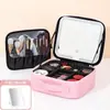 Bolsa de Maquillaje con Espejo LED, Bolsa de Maquillaje de Alta Gama, Bolsa Portátil de Gran Capacidad, Bolsa Portátil Multicapa de Alto Valor