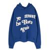 CPFM KANYE Kanye American High Street Rebirth Foam Hooded Heavy oversize Zhongshan Wei Yi Otoño Invierno Hombres