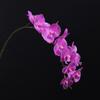 12 Phalaenopsis artificiais hidratantes de toque macio de borracha flor artificial flor falsa de alto grau Comércio Exterior casamento feriado decoração de casa buquê