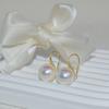 Tacones Altos de Plata S925, Pendientes de Perlas, Colgantes de Gancho para la Oreja de Nácar, Pendientes Elegantes de Alta Gama, Lujo Accesible Venta Directa de Fábrica