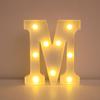 Venda quente 26 Inglês letras luzes LED símbolo modelagem luzes digitais aniversário confissão proposta atmosfera decorativo luzes coloridas
