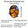 Nuevas pegatinas de pared de Halloween murciélago calabaza pegatinas decorativas para puertas pegatinas para ventanas pegatinas para inodoro pegatinas decorativas de pared al por mayor