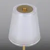 Lámpara de mesa de hierro transfronteriza para dormitorio de hotel, mesita de noche, escritorio, regalo, luz nocturna ambiental vintage recargable
