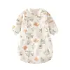 Saco de Dormir para Bebê com Temperatura Constante Primavera e Outono Acolchoado Bebê em Forma de U Espessado Pijama Recém-Nascido Zíper Edredom Multifuncional Anti-Chute