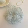 Elástico para coleta baja con lazo elegante, accesorio para el cabello para atar y peinar el cabello, diadema con estampado de leopardo, nuevo estilo 2026, cuerda para el cabello de estilo casual