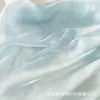 Tela de Camisa Hanfu de Manga Ancha Hilo de Satén Estrella Flash Tela de Satén Nube Flotante Song Tela de Organza Base de Tela Estampada lolita