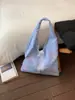 Bolsa Xadrez de Nicho Estilo Coreano para Mulheres, Nova Bolsa de Ombro Primavera 2026, Bolsa Tote de Grande Capacidade, Bolsa para Trabalho e Dia a Dia