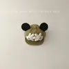 Gorro de Bebé Primavera y Otoño Mezclilla Ala Suave Gorra con Visera para Niños y Niñas Orejas Lindas de Mickey Gorra de Béisbol Súper Linda