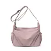Nova bolsa de ombro feminina transfronteiriça de comércio exterior em nylon multi-compartimentos à prova d'água, simples e versátil para o dia a dia