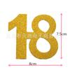 AliExpress feliz 10 20 30 40 50 60 años inserto para pastel tarjeta inserto para pastel de cumpleaños
