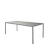 Cadeira de vime personalizada para exterior, móveis para pátio, villa, mesa e cadeira de vime, conjunto à prova d'água, jardim, varanda, vime casual