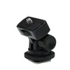 Zapata caliente de cámara SLR adaptador 360 soporte de expansión de flash de monitor cabeza giratoria de zapata caliente