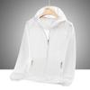 Verão Fino Secagem Rápida Roupa para Pele Masculina Jovem Proteção Solar Roupa com Capuz Esportiva Casual Jaqueta Corta-vento Tops Atacado