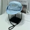 Chapéu de Balde com Bordado de Letras Moda Estilo Coreano para Acampamento ao Ar Livre e Caminhada, Chapéu de Sol, Chapéu de Cowboy Ocidental Que Faz o Rosto Parecer Menor