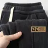 Nuevos Pantalones Casuales de Pana para Hombre de Invierno, Forro Polar, Engrosados, Resistentes a las Arrugas, Resistentes al Desgaste, Pantalones Deportivos para Hombre