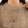 Collar de Piedra Ojo de Tigre con Cuentas, Cadena para Suéter de Perlas de Lujo Ligero Melard, Nuevo Modelo 2026 Cadena para Clavícula, Cadena para el Cuello de Mujer