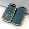 Funda para llave de coche Audi A6L, compatible con mando a distancia A7A8A3a5q5s6, TPU, Phnom Penh, con hebilla protectora de cobertura completa.