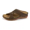 Zapatos de mujer de talla grande de comercio exterior europeo y americano verano 2023 Sandalias de mujer europeas y americanas con cuña plataforma transpirable sandalias huecas al por mayor