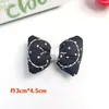 Accesorios de Lazo de Algodón con Lunares de Tela, Tocado Mini Almohada Nudo, Decoración para Pasador, Accesorios para Zapatos, Calcetines y Gorros de Niños