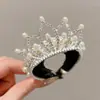 Hebilla para el pelo de Princesa Heredera Infantil Hebilla para Recogido de Cola de Caballo de Niña Artefacto Fijador de Moño para Niña Peineta Tocado