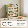 Estante de Armazenamento de Brinquedos Infantil Multicamadas Doméstica Estante de Armazenamento para Bebê Estante de Armazenamento Caixa de Brinquedos Combinação Artefato de Organização