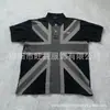 Europeu e Americano 2026 Comércio Exterior Y2K Retro Punk Americano Manga Curta Estampado Camisa Polo T-shirt High Street Casual Wear Ootd
