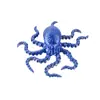 Adornos de Pulpo Impresos en 3D con Articulaciones Móviles, Juguetes para Aliviar el Estrés, Modelos Realistas de Pulpo, Juguetes para Puesto de Mercado Nocturno