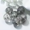 Pingente Glaciar Pó Dourado Contas de Flor Contas Redondas Contas com Furo Reto Pulseira de Resina Material para Joias DIY Acessórios