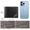 Venta Caliente Transfronteriza Cartera para Hombre 80% de Descuento Cartera de PU Portatarjetas Gran Capacidad Billetera para Monedas Pequeña Envío Directo