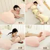 Almohada corporal larga para envío directo, almohada para niñas para usar entre las piernas al dormir, cojín de cama, cojín de cabecera, extraíble y lavable