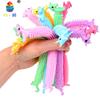 Unicornio transfronterizo Lala Amazon juguetes antiestrés fideos para ventilar pulsera de goma blanda TPR venta al por mayor de fábrica