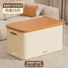 Caixa de armazenamento de mesa para cosméticos e lanches, cesta retangular de plástico para armazenamento de itens diversos, caixa de armazenamento de cozinha com tampa