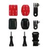 Compatible con el Set de Soporte Curvo y Plano para Casco Gopro y Accesorios de Conexión a Casco para Cámara Deportiva Yi
