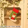 Meias de Natal Novas, Sacolas de Presente, Sacos de Doces Grandes e Pequenos, Sacolas de Presente de Desenho Animado, Decorações de Natal Atacado