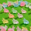 Caricatura Lindo Luminoso Animalitos Resina Mixta Artesanía Micro Paisaje Hogar Coche Escritorio Decoración Adornos Bolsa Ciega