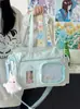 Bolsa Transversal Estilo Anime para Dor, Bolsa de Armazenamento Esportivo para Natação Yoga, Bolsa de Ombro Casual Leve de Grande Capacidade para Viagem