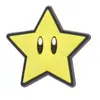 Venda Quente Desenho Animado Estrela Pvc Plano Decorativo Macio Aplique Acessórios de Cabelo Capa de Celular Estrela de Cinco Pontas DIY Acessórios de Joia