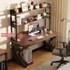 Mesa de Computador Mesa de Estudo Mesa de Escritório Conjunto Completo com Mesa e Cadeira Painel Perfurado Mesa Gamer Estante de Chão