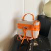 Bolsa Color Block Quadrada Casual de Alta Qualidade Tendência Nova Primavera e Verão 2026 Bolsa de Mão Versátil Bolsa de Ombro Transversal Feminina