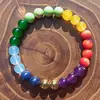 Ventas Directas de Fábrica Temu Xiyin Tiktok Popular Transfronterizo Pulsera Siete Meridianos Energía Yoga Meditación Pulsera