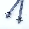 Adecuado para Clips de Amarre Automotrices, Clips de Amarre Tipo Pin, Clips de Amarre de Aeronaves, Clips de Amarre para Agujeros en Chapa Automotriz 8*150 Blanco y Negro