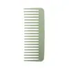 Pentes de Cabeleireiro Galvanizados de Dentes Largos Várias Cores Cabelo Liso Feminino Estilo Cabeça de Óleo Masculino Pentes Retos
