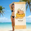 Toalla de Playa Capibara Linda para Niños Toalla de Baño de Microfibra Transfronteriza Dibujos Animados para Niños Toalla Absorbente de Secado Rápido
