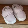 [Promoção] Sapatos de Algodão Infantis, Botas de Inverno Antiderrapantes de Cano Baixo para Meninos e Meninas, com Velcro, Forradas com Fleece, Espessas, Quentes, Botas de Algodão para Bebê