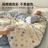 Conjunto de cama de quatro peças em gaze dupla, novo modelo 2026, lençol de cama, roupa de cama, capa de edredom, conjunto de três peças para cama de dormitório, adequado para todas as estações