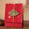 2027 Año de la Oveja: Calendario de escritorio rojo festivo, calendario de oficina de negocios, calendario mensual, artículo decorativo, regalo corporativo, calendario de escritorio con logotipo personalizado