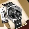 Reloj Marca Binbang Casual de Negocios Correa de Cuero Calendario Sencillo Reloj para Hombre Luminoso Resistente al Agua Reloj de Cuarzo Venta al por Mayor Transfronteriza