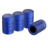 Tapa de válvula para neumático de coche de aleación de aluminio color boquilla de aire americana protección de plástico incorporada tapa antipolvo para coche cubierta de válvula