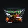 Bolsa de plástico autosellable para conservación de frutas, desechable, transparente, espesa, portátil y autoportante.