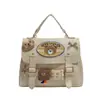 Bolsa de Ombro Transversal Feminina Multifuncional Modelo Novo 2026 Estilo Retro Exquisito com Toque de Luxo e Design de Nicho